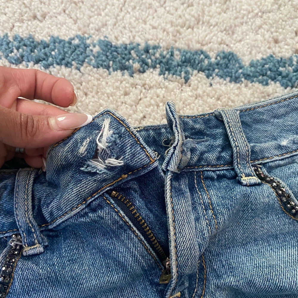 American eagle jean shorts